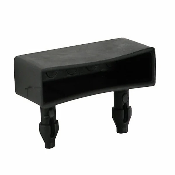 Castorama 2 Embouts Clips Lattes Noirs 53 X 35 Mm ép.8 Mm 1