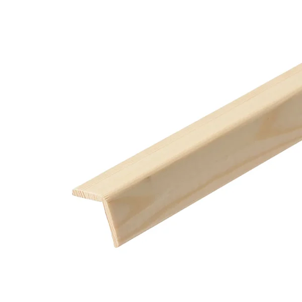Castorama Baguette D’angle Rabotée Pin 34 X 34 Mm L.2,4 M Nouveau 1