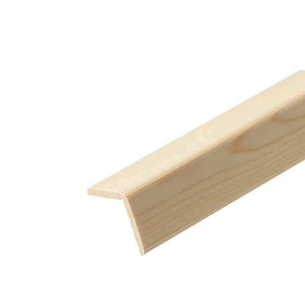 Castorama Baguette D’angle Rabotée Pin 38 X 38 Mm L.2,4 M 1