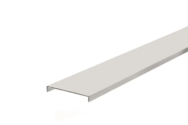 Castorama Nez De Cloison Aluminium Blanc 10 X 78 Mm L.2,6 M 1
