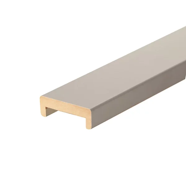 Castorama Nez De Cloison MDF Blanc 19 X 68 Mm L.2,58 M 1