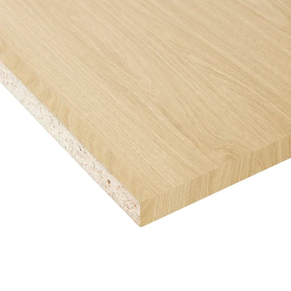 Castorama Tablette Mélaminé Chêne – 250 X 60 Cm, ép.18 Mm (vendu à La Tablette) 1