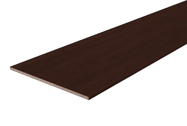 Castorama Tablette Mélaminé Wengé 40 X 150 Cm, ép.1,8 Cm 1