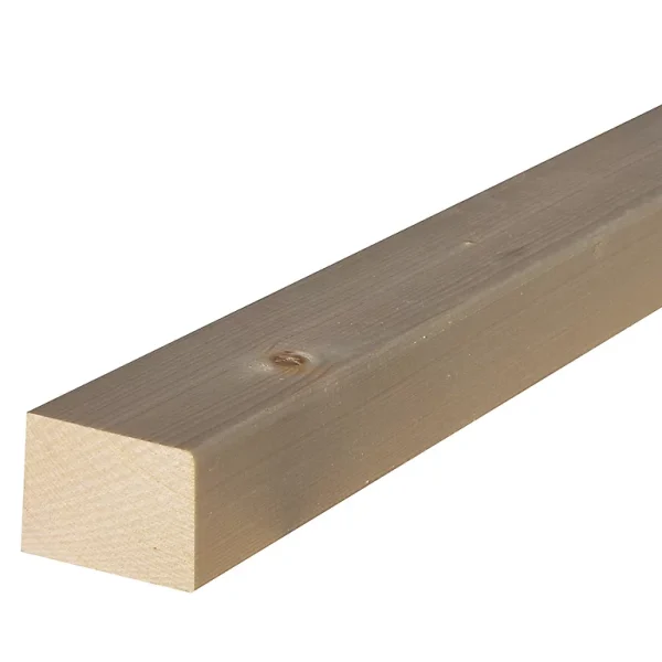 Castorama Tasseau Non Traité 38 X 38 Mm L 1,8 M Paiement sécurisé 1