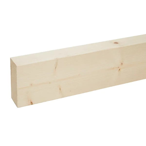 Castorama Tasseau Raboté 44 X 94 Mm L.2,4 M (vendu Par Lot De 3) 1