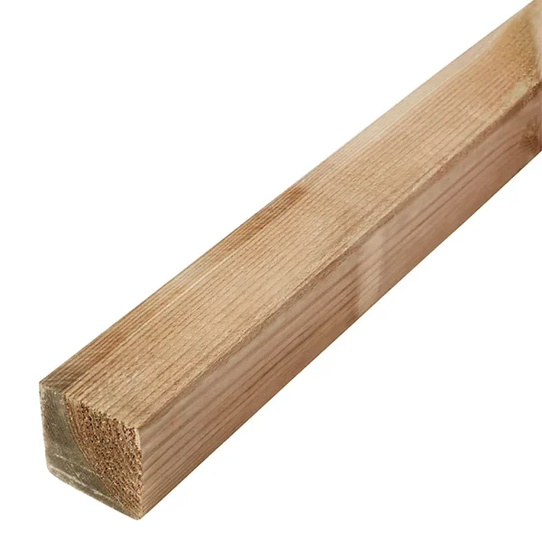 Castorama Tasseau Traité 60 X 60 Mm L.1,8 M 1